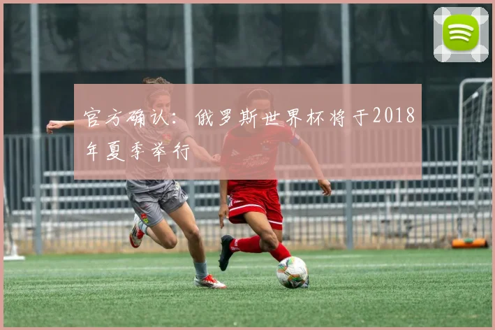 官方确认:俄罗斯世界杯将于2018年夏季举行