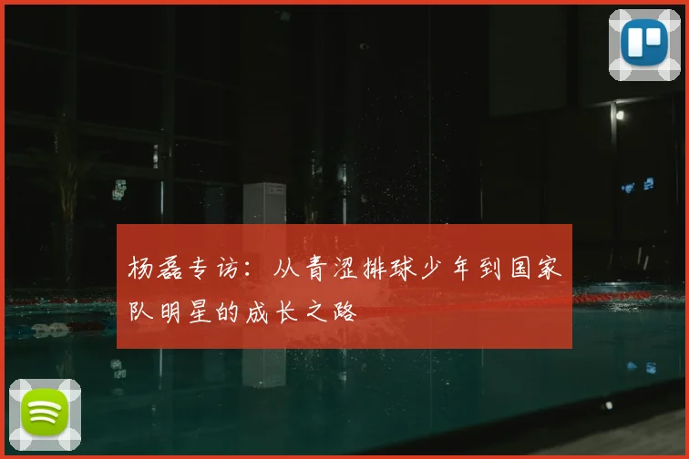 杨磊专访：从青涩排球少年到国家队明星的成长之路